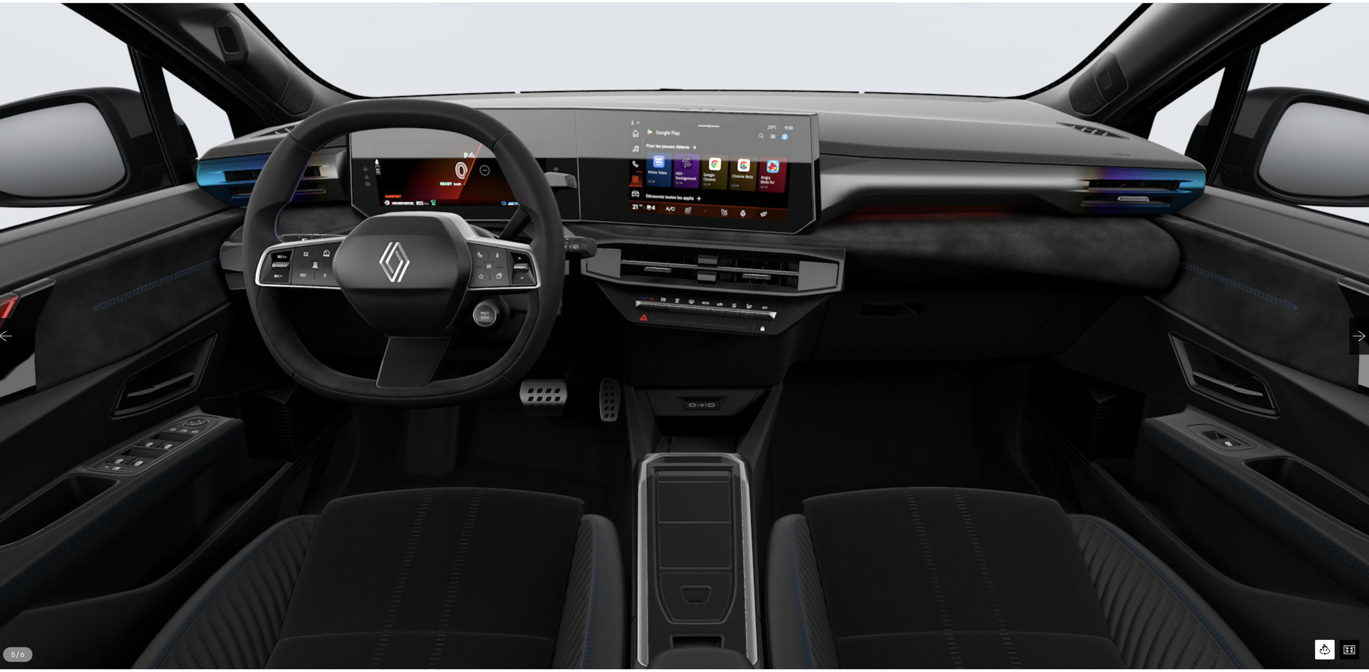 Renault Clio Noire — Intérieur